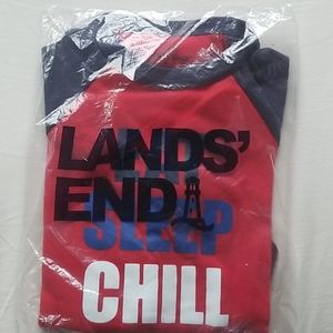 2/25!!! Lands End Boys Pajama Set